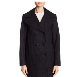 Andrew Marc Wool Blend Pea Coat